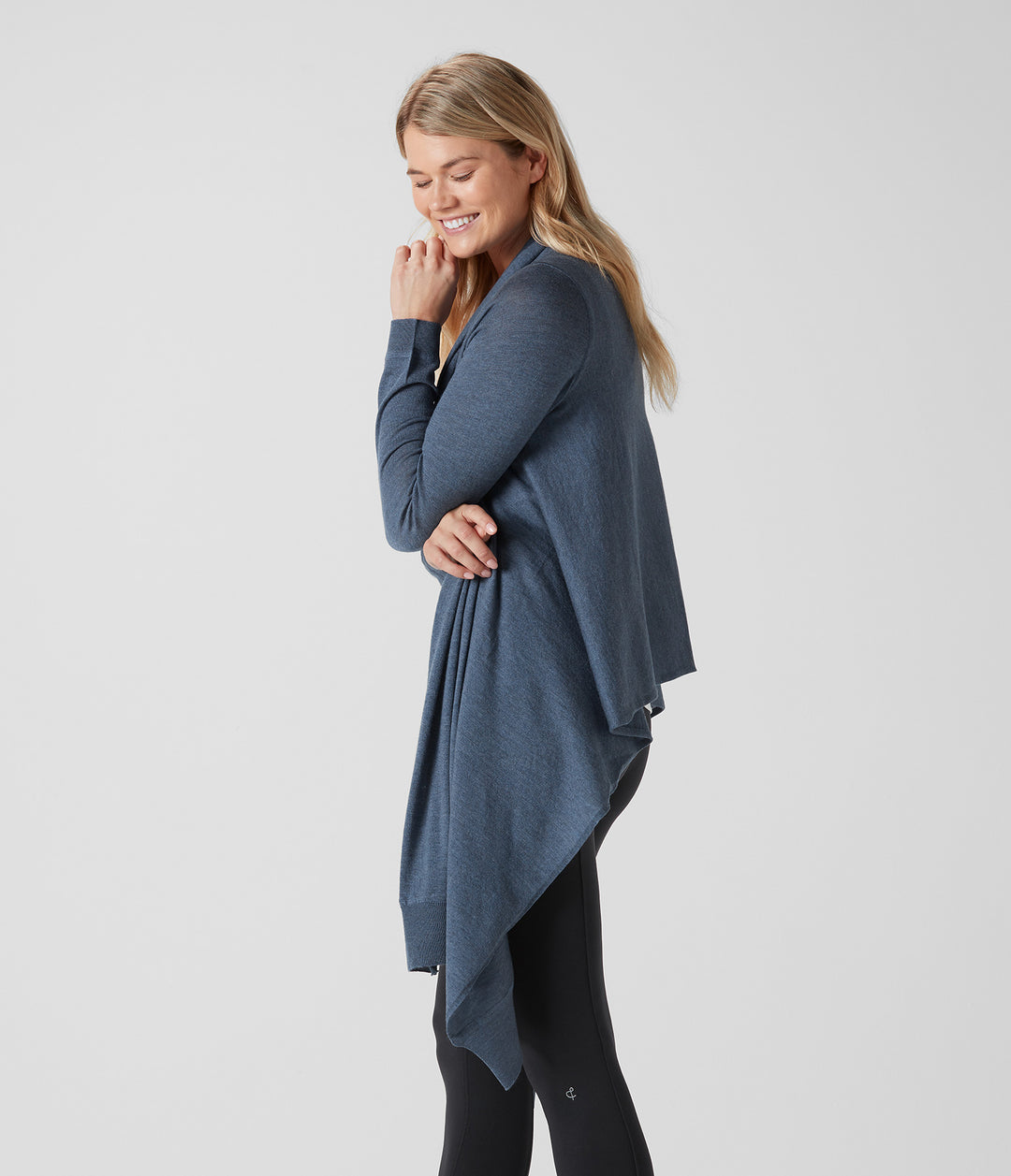 All Season Wrap Sweater Crane and Lion