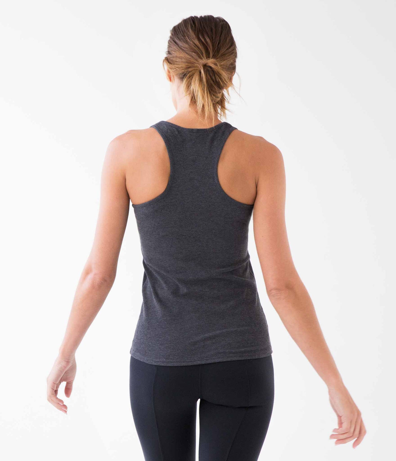 Ribbed Racerback Tank – Crane and Lion